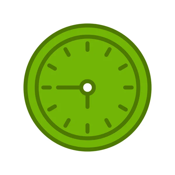 Ilustración Vectorial Del Icono Del Reloj — Archivo Imágenes Vectoriales