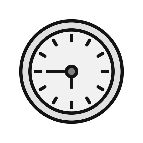 Vektor Illustration Des Uhr Symbols — Stockvektor