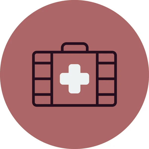 Emergency Kit Icon Vector Illustration — Stock Vector