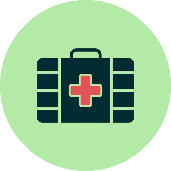 Emergency Kit Icon Vector Illustration — 图库矢量图片