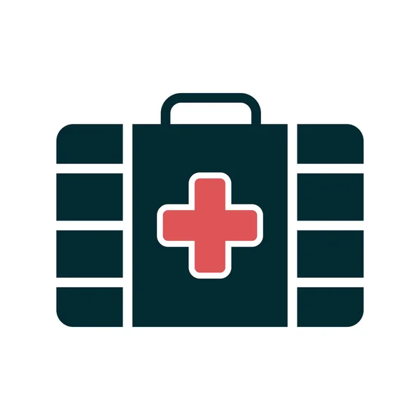 Emergency Kit Icon Vector Illustration — Archivo Imágenes Vectoriales