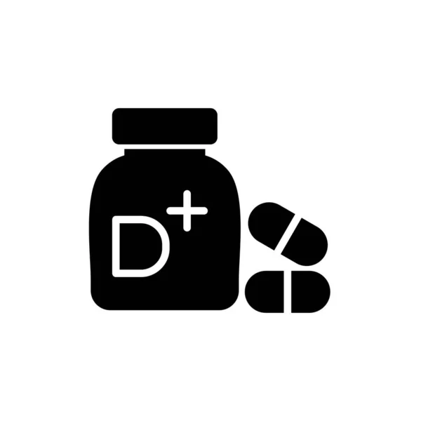 Medicine Pills Icon Vector Illustration — Wektor stockowy