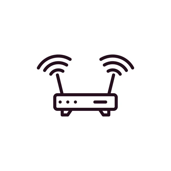 Modem Web Symbol Einfache Illustration — Stockvektor