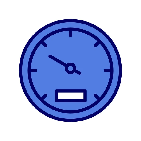 Speedometer Icon Speed Metering Icon Vector Illustration — Διανυσματικό Αρχείο