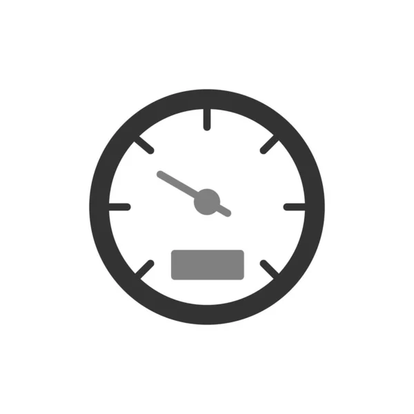 Speedometer Icon Speed Metering Icon Vector Illustration — Vetor de Stock