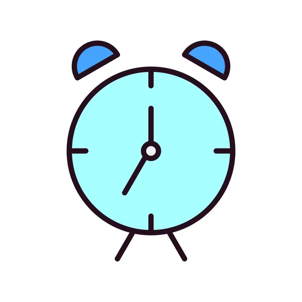 Alarm Clock Web Icon Simple Illustration — Stok Vektör