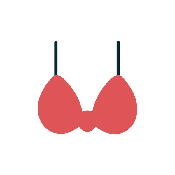 Bra Icon Flat Illustration Underwear Vector Icons Web — Διανυσματικό Αρχείο