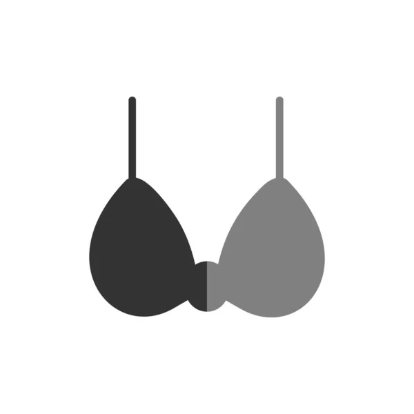 Pictogram Platte Illustratie Van Lingerie Vector Pictogrammen Voor Web — Stockvector