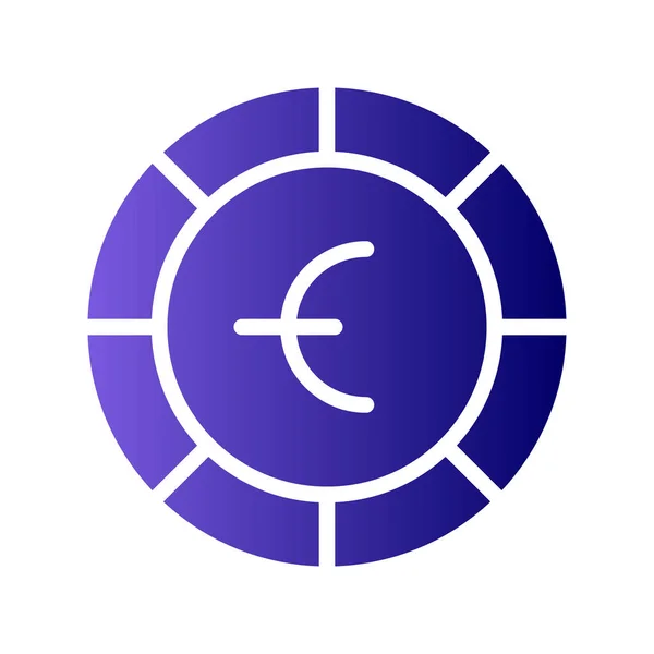 Ilustrace Vektoru Euromincí — Stockový vektor