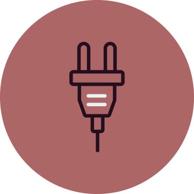 Fiş. Web simgesi basit illüstrasyon 