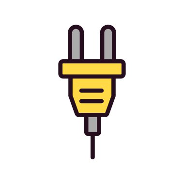 Fiş. Web simgesi basit illüstrasyon 