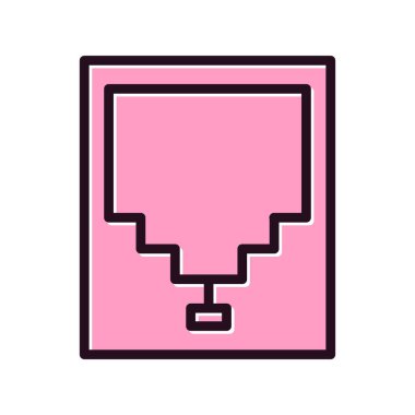 seo modern simgesinin vektör illüstrasyonu