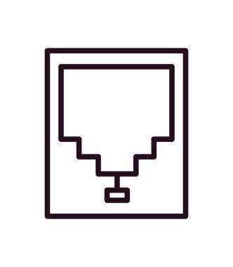 seo modern simgesinin vektör illüstrasyonu