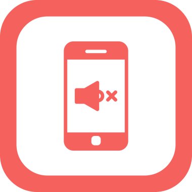 akıllı telefon simgesi, düz vektör illüstrasyon tasarımı