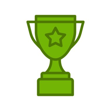 Kupa. Web simgesi basit tasarım