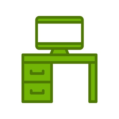 Çalışma Tablosu vektör illüstrasyonuName