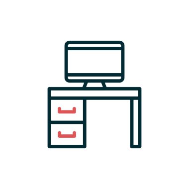 Çalışma Tablosu vektör illüstrasyonuName