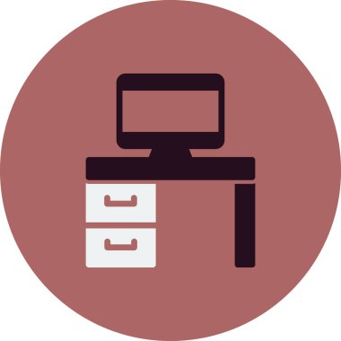 Çalışma Tablosu vektör illüstrasyonuName