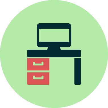 Çalışma Tablosu vektör illüstrasyonuName