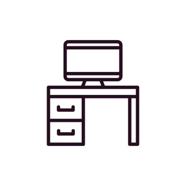 Çalışma Tablosu vektör illüstrasyonuName