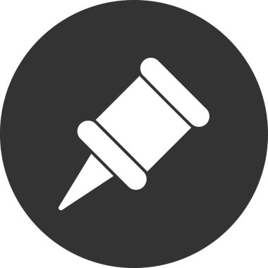 itme PIN simge vektör çizim