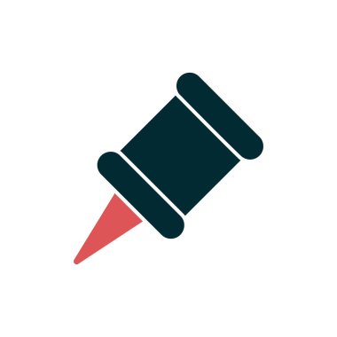 itme PIN simge vektör çizim