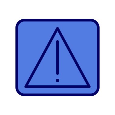 uyarı simgesi vektörü beyaz arkaplanda izole edildi, ünlem şeffaf işareti