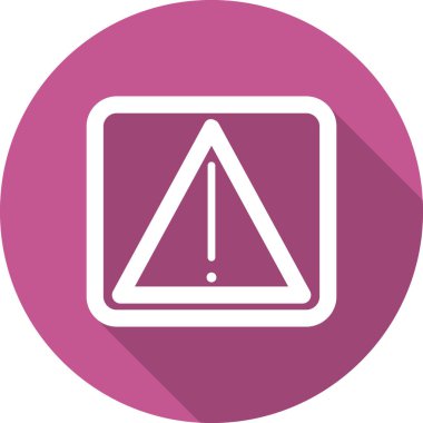 uyarı simgesi vektörü beyaz arkaplanda izole edildi, ünlem şeffaf işareti