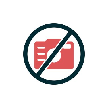 Dumanlı ikon vektör illüstrasyonu yok