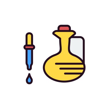 Bırakma simgesi vektörü beyaz arkaplanda izole edildi, sıvı şeffaf işaret