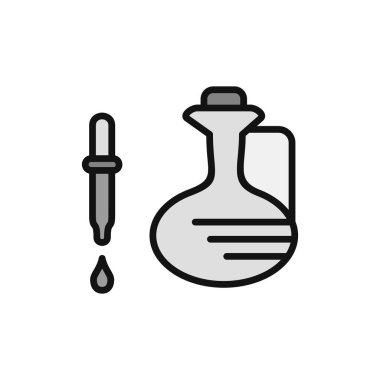 Beyaz arkaplanda izole edilmiş indirme simgesi vektörü, şeffaf işareti test et, modada doğrusal semboller