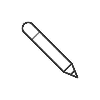 Kalem simgesi vektör illüstrasyon tasarımı 