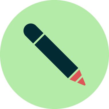 Kalem simgesi vektör illüstrasyon tasarımı 