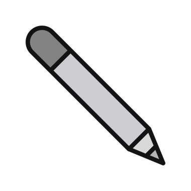 Kalem simgesi vektör illüstrasyon tasarımı 