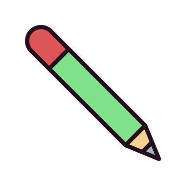 Kalem simgesi vektör illüstrasyon tasarımı 
