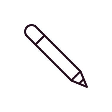 Kalem simgesi vektör illüstrasyon tasarımı 