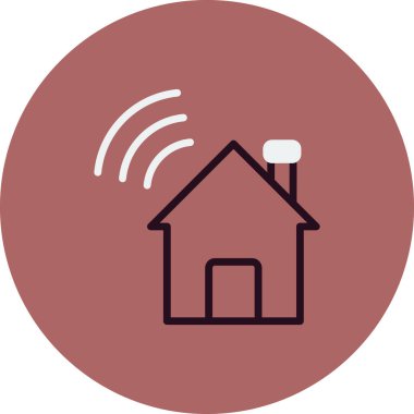 Modern simgenin vektör illüstrasyonu