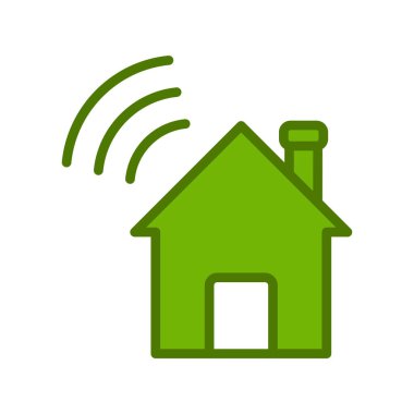 Ev simgesi vektör illüstrasyonu