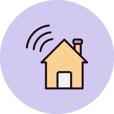 Modern simgenin vektör illüstrasyonu