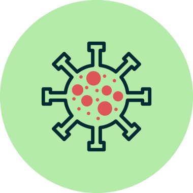 virus icon vector design. medical symbol.