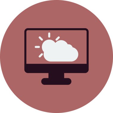 seo modern simgesinin vektör illüstrasyonu