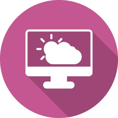 seo modern simgesinin vektör illüstrasyonu