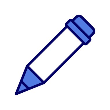 Kalem simgesi vektör illüstrasyon tasarımı 