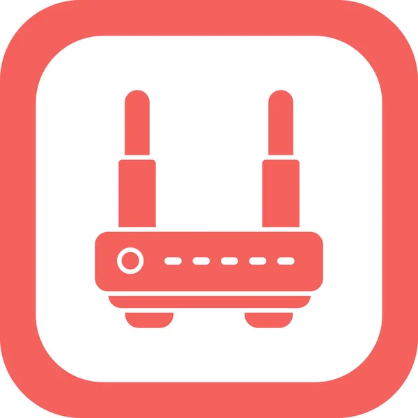 Wifi Router Icon Vector Illustration — Stock Vector