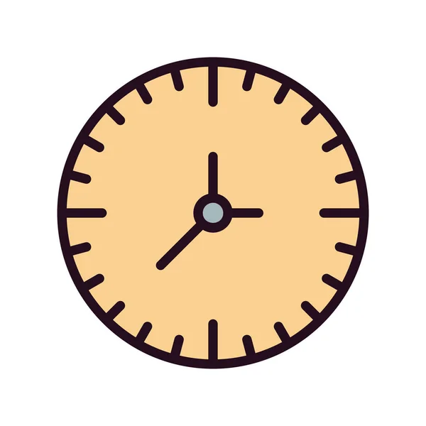 Clock Web Icon Simple Illustration — Stock Vector