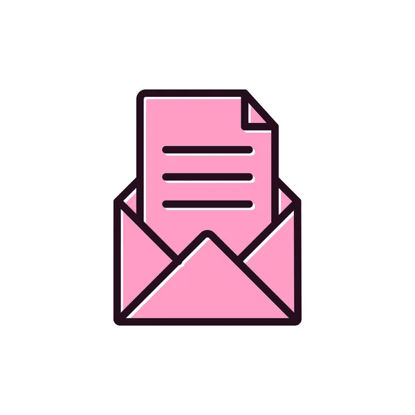 Envelope Letter Vector Illustration Design — Vettoriale Stock