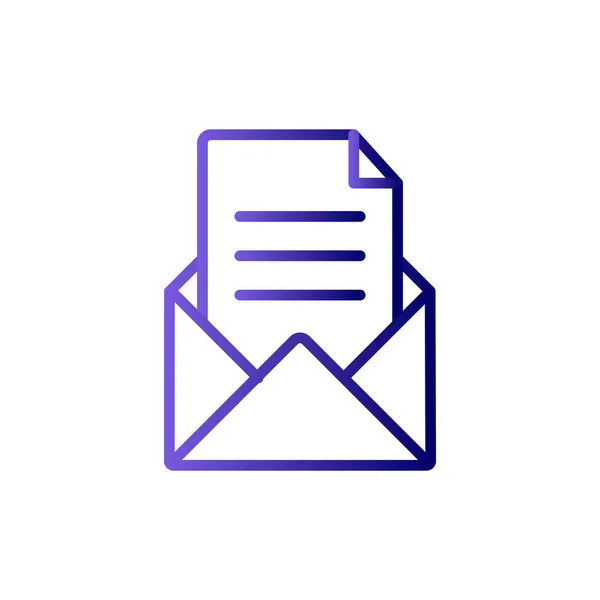 Envelope Letter Vector Illustration Design — 스톡 벡터