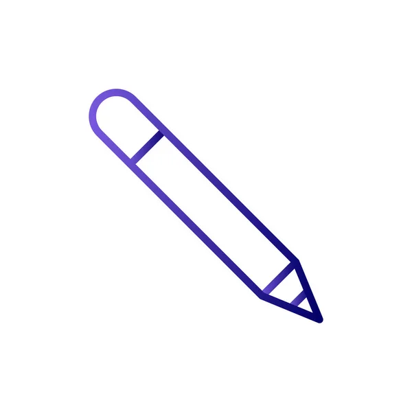 Ceruza Ikon Vektor Illusztráció Tervezés — Stock Vector