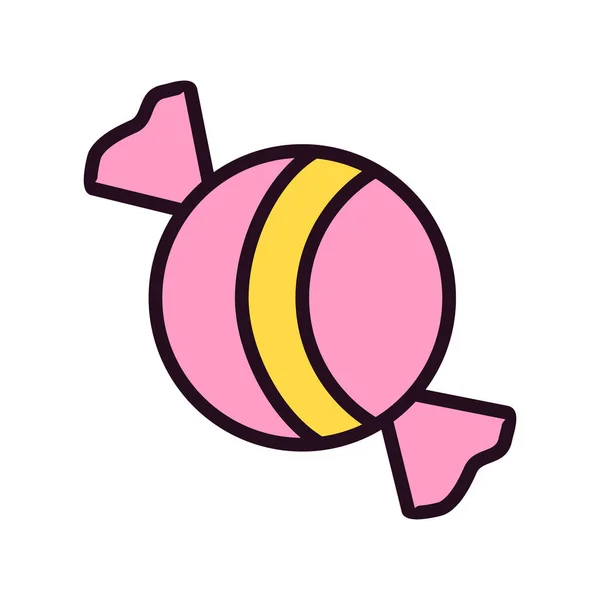 Candy Web Icon Simple Illustration — 스톡 벡터