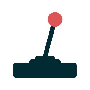 Joy Stick. Web simgesi basit tasarım